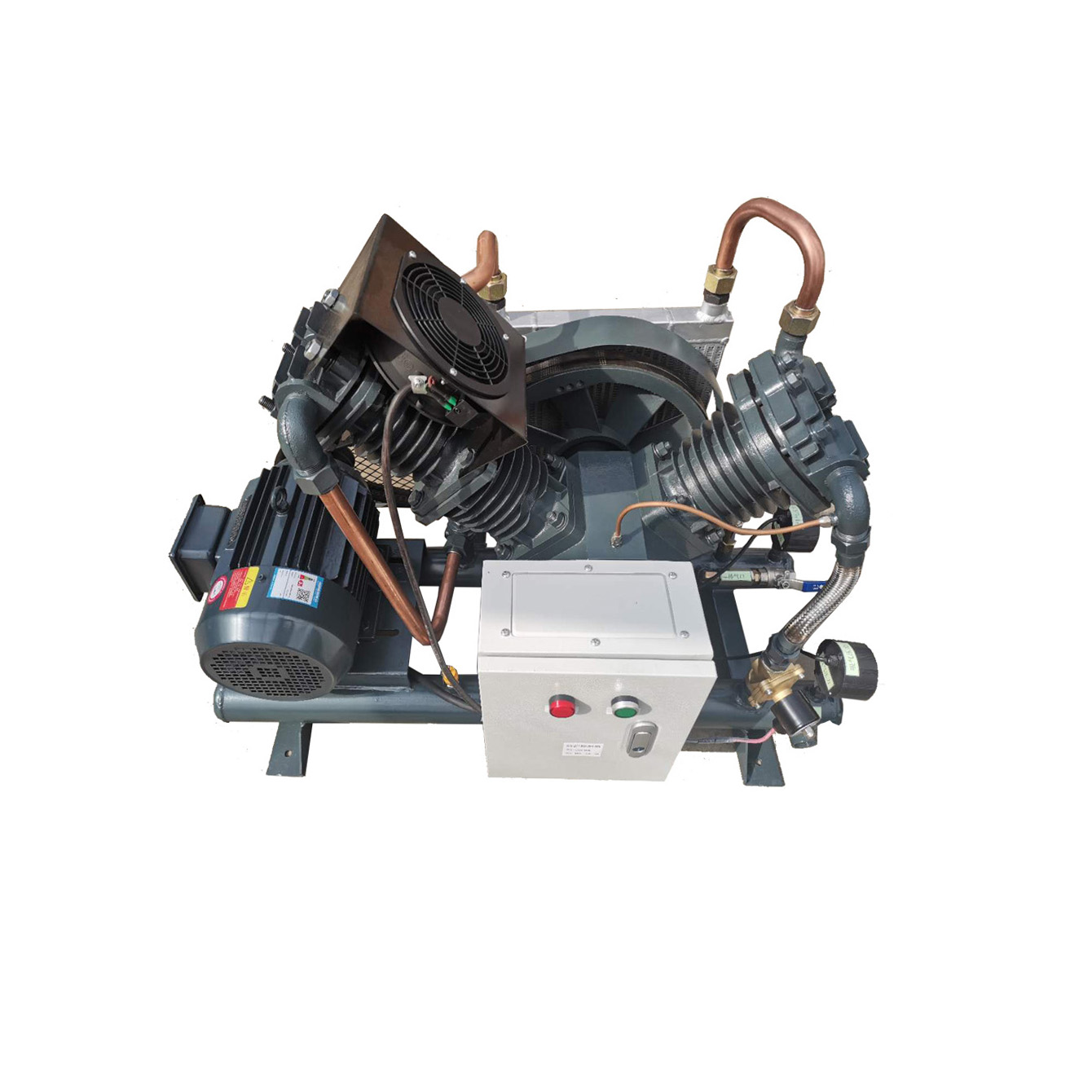 高压无油气体增压压缩机