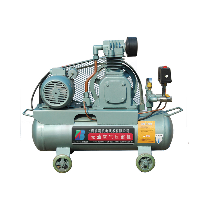 小流量全无油空压机